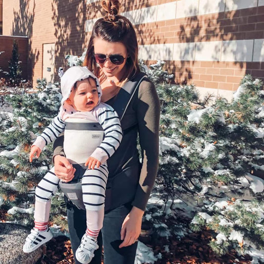 Bebamour 2-in-1 Baby Carrier with Teething Pads