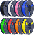 High Speed PLA Filament Mini Pack 2kg - Multi Color 250g Spools