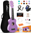 ADM Ukulele Kit: Hawaiian Wood Uke for Beginners