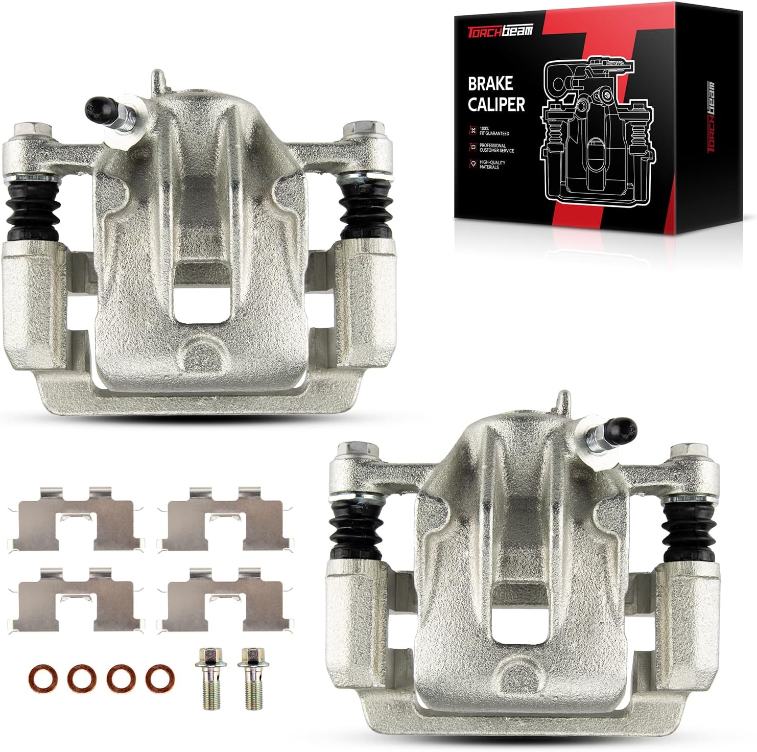 Torchbeam Rear Brake Calipers Set for Kia and Hyundai Models