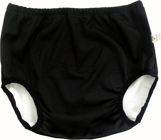 Leak-Proof Washable Incontinence Pant: AQX Black XL