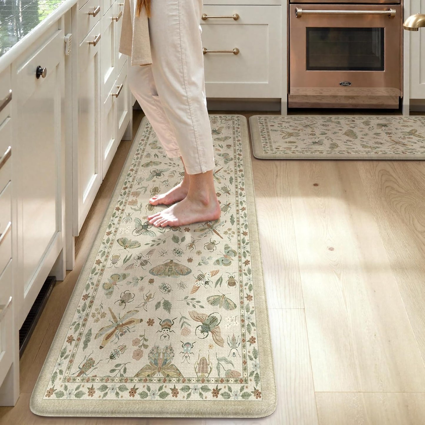 LEEVAN Anti Fatigue Kitchen Mats for Comfort and Safety