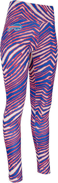 Zubaz NFL Women's Full Length High Waist Basic 1.0 (Style SLSM)