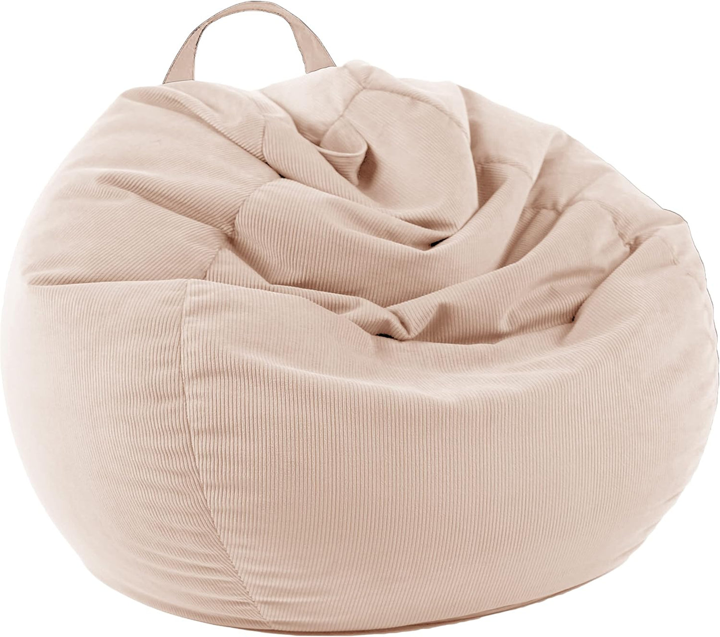 LPMOERA Stuffed Animal Storage Bean Bag Chair Cover for All Ages