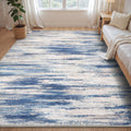 6x9 Area Rug for Living Room - Machine Washable Modern Abstract