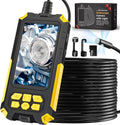 Endoscope Camera with Light and 32.8ft Cable - Split Screen Inspection