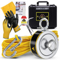 1320LBs Complete Magnet Fishing Kit with Strong Neodymium Magnet