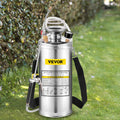 Happybuy 2 Gallon Stainless Steel Sprayer - Durable Hand Pump