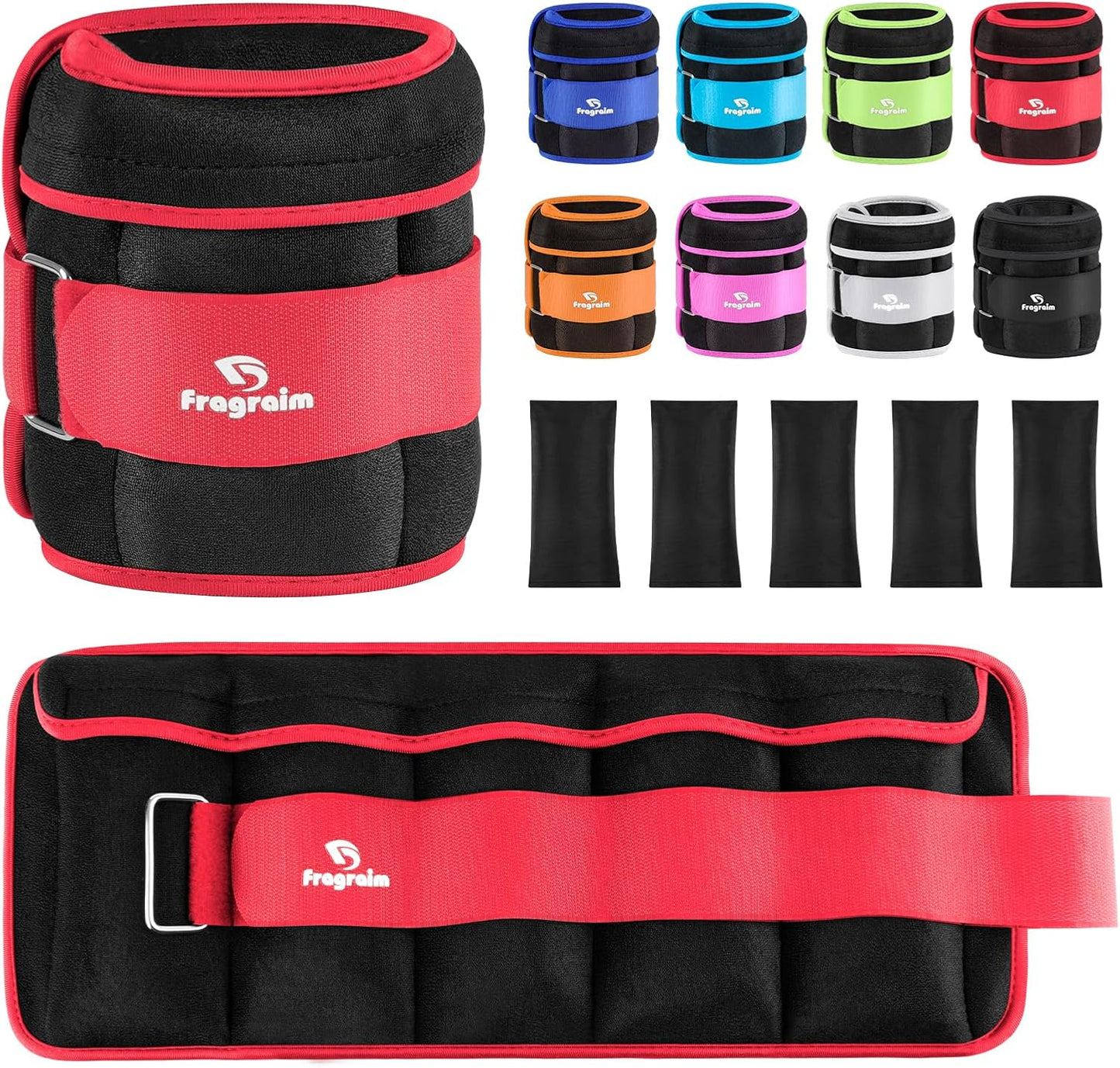 Adjustable Ankle Weights for Jogging and Fitness Training