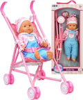 My First Baby Doll Stroller Combo - Perfect Toddler Starter