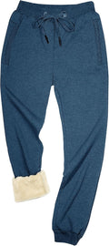 Yeokou Mens Winter Sherpa Lined Thermal Jogger Fleece Sweatpants Men's