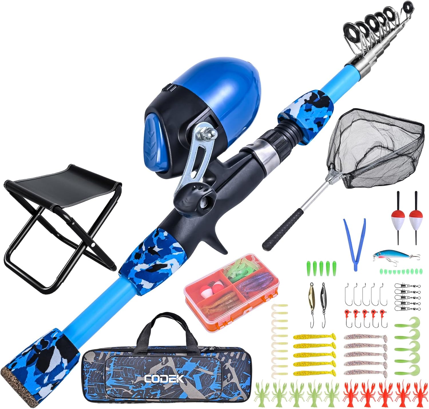 Ultimate Kids Fishing Set 5.6ft Rod & Chair