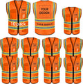 Custom Safety Vest Class 2 High Visibility Reflective Vest BeautyWill