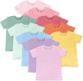 100% Organic Cotton 10-Pack Short Sleeve Baby T-Shirts - HonestBaby