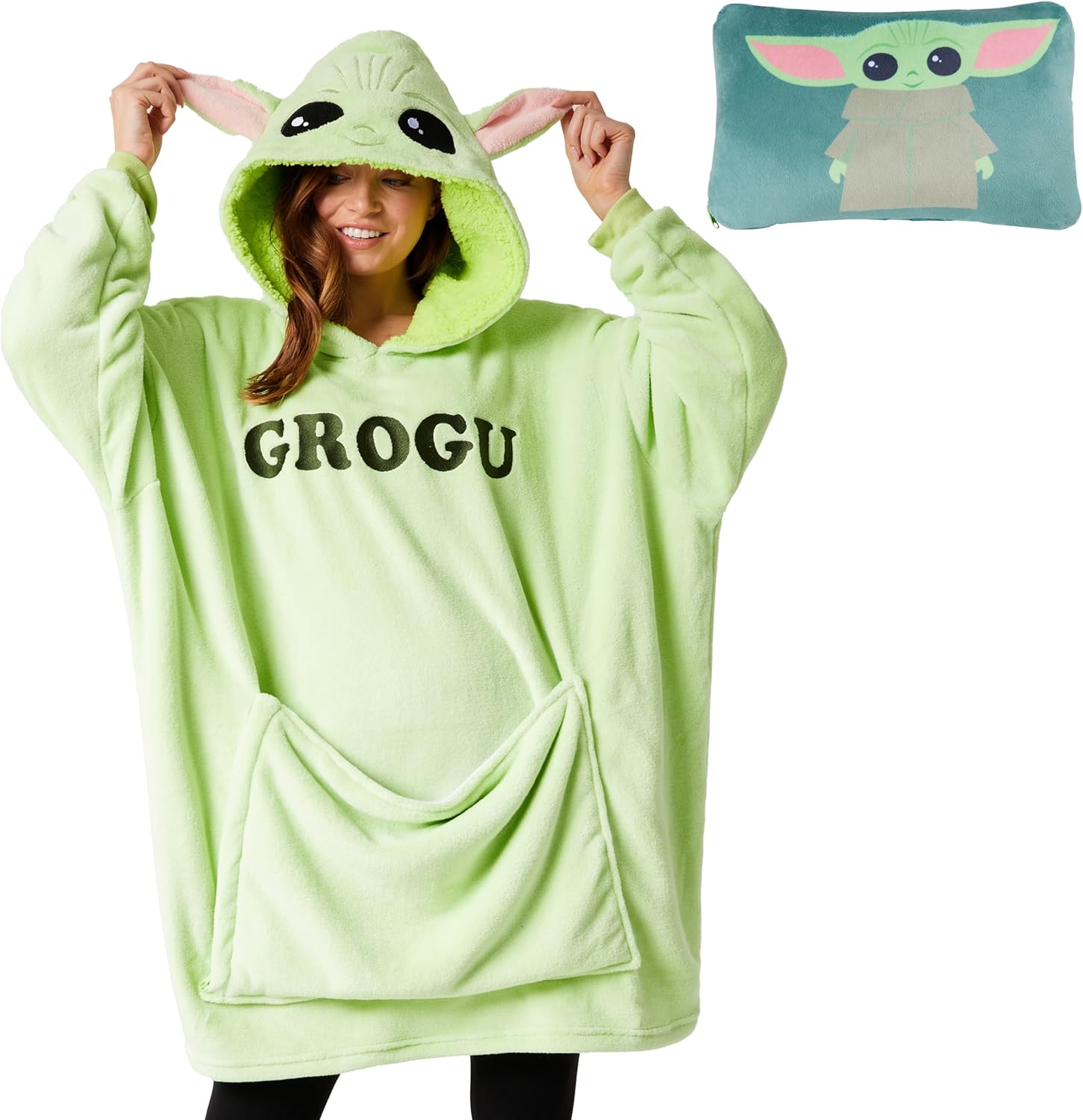 Cozy Oversized Stitch Hoodie - Disney Gifts