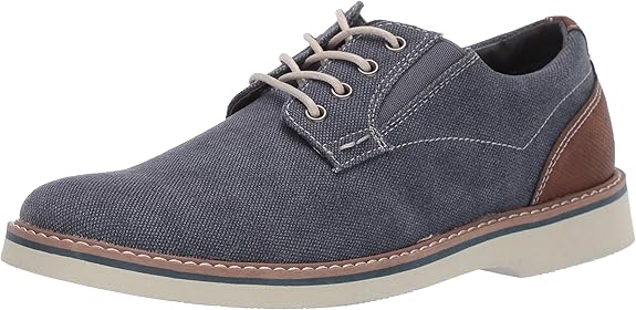 Nunn Bush Men's Barklay Canvas Oxford Lace Up for Comfort
