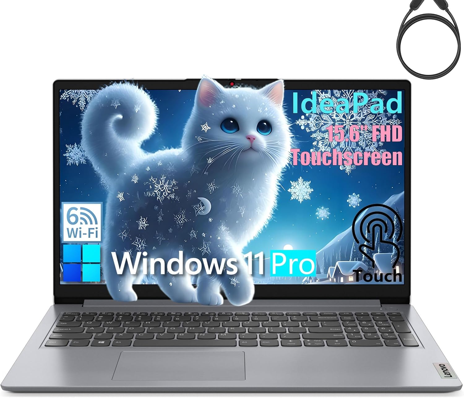 Lenovo Ideapad Touchscreen Laptop for Home Business and Students