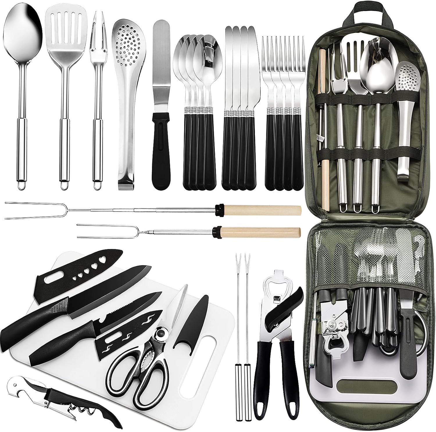 Ultimate 27-Piece Portable Cookware Set by Freehiker