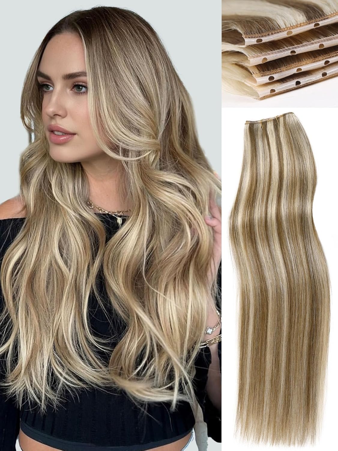 WIGNEE OVO 18 Inch Butterfly Invisible Weft Hair Extensions