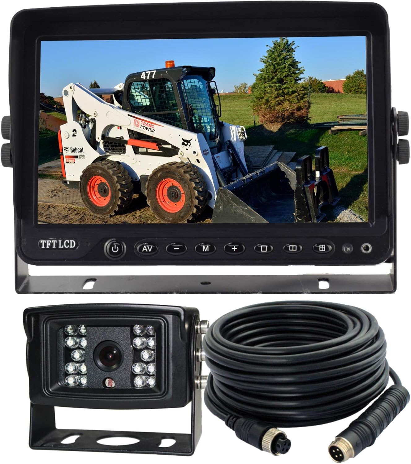 AHD 1080P 7in Reverse Rear View Backup Camera System Review