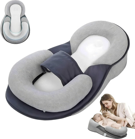 Baby Feeding Pillow for Reducing Spit-Up and Comfort