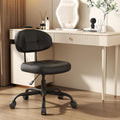Misolant Vanity Chair with Back - Comfy Ergonomic Office Chair