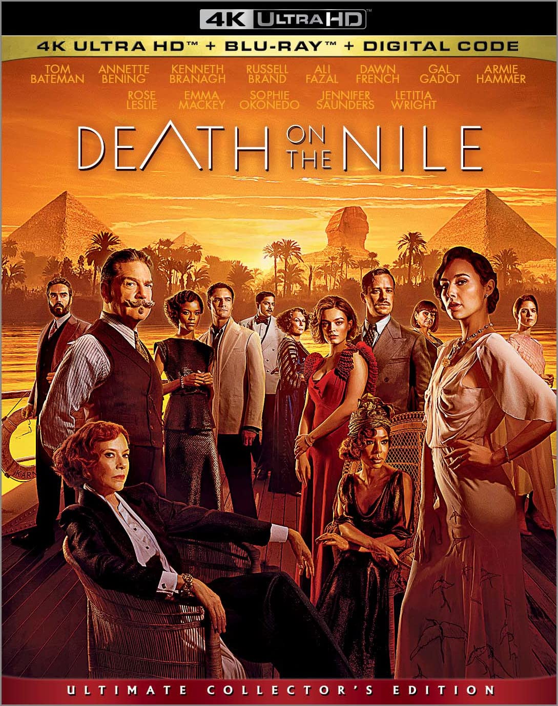 Death On The Nile Blu-ray - A Captivating Mystery Experience