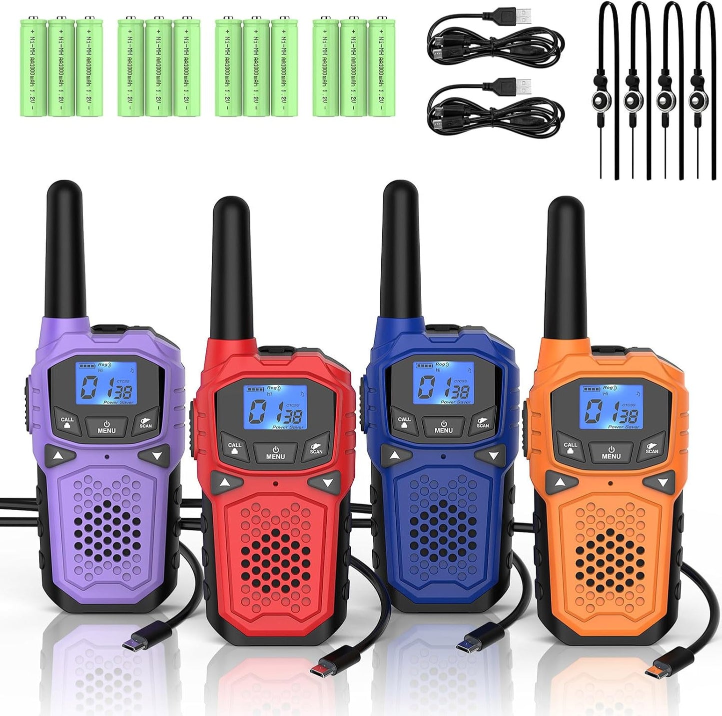 Walkie Talkies for Adults - Long Range 2 Way Radio for Camping
