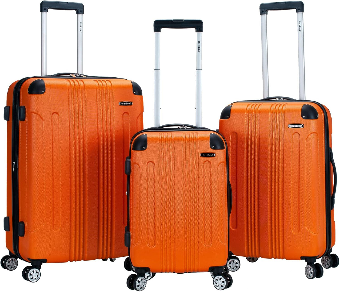 Rockland London Hardside Expandable Luggage with Spinner Wheels