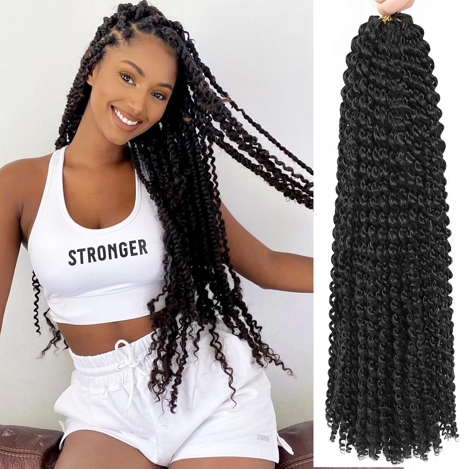 Water Wave Passion Twist Hair 28 Inch for Stylish Braids