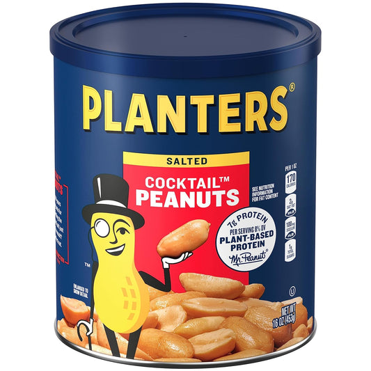 Planters Salted Peanuts: Plant-Based Protein Powerhouse!