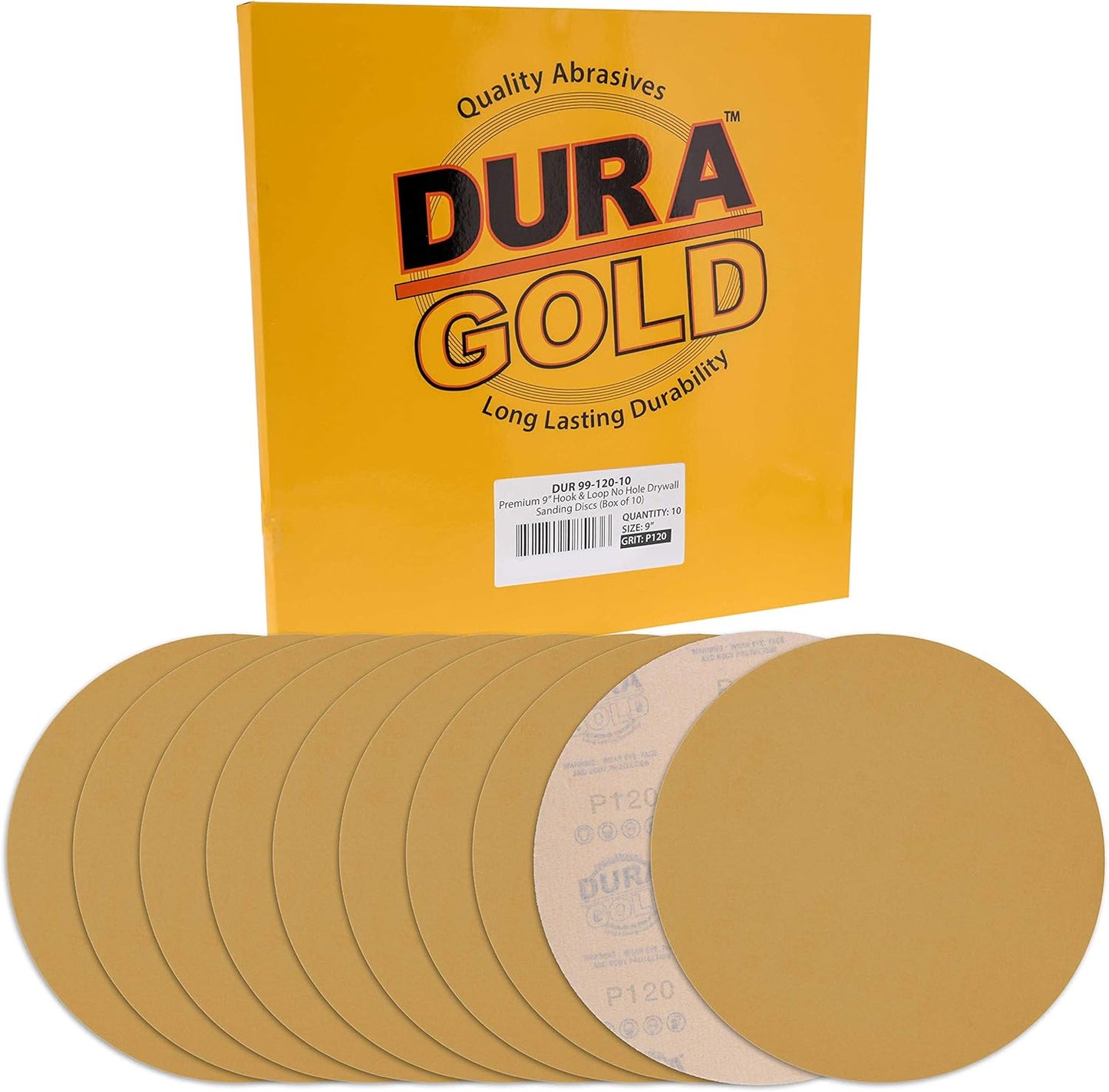 Fast-Cut 120 Grit Sanding Discs - Dura-Gold Power