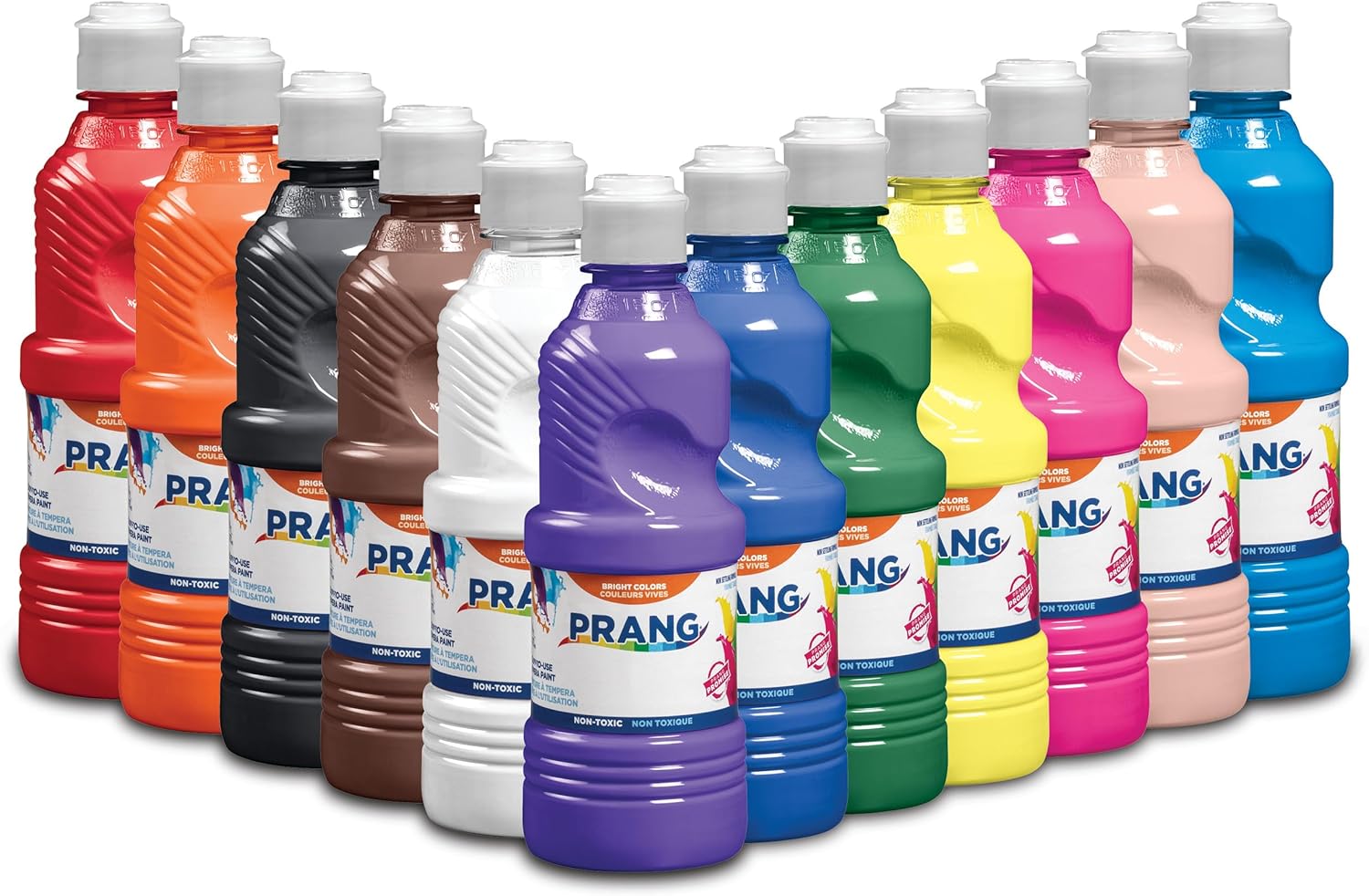 Prang Ready-to-Use Tempera Paint Set for Vibrant Art Projects