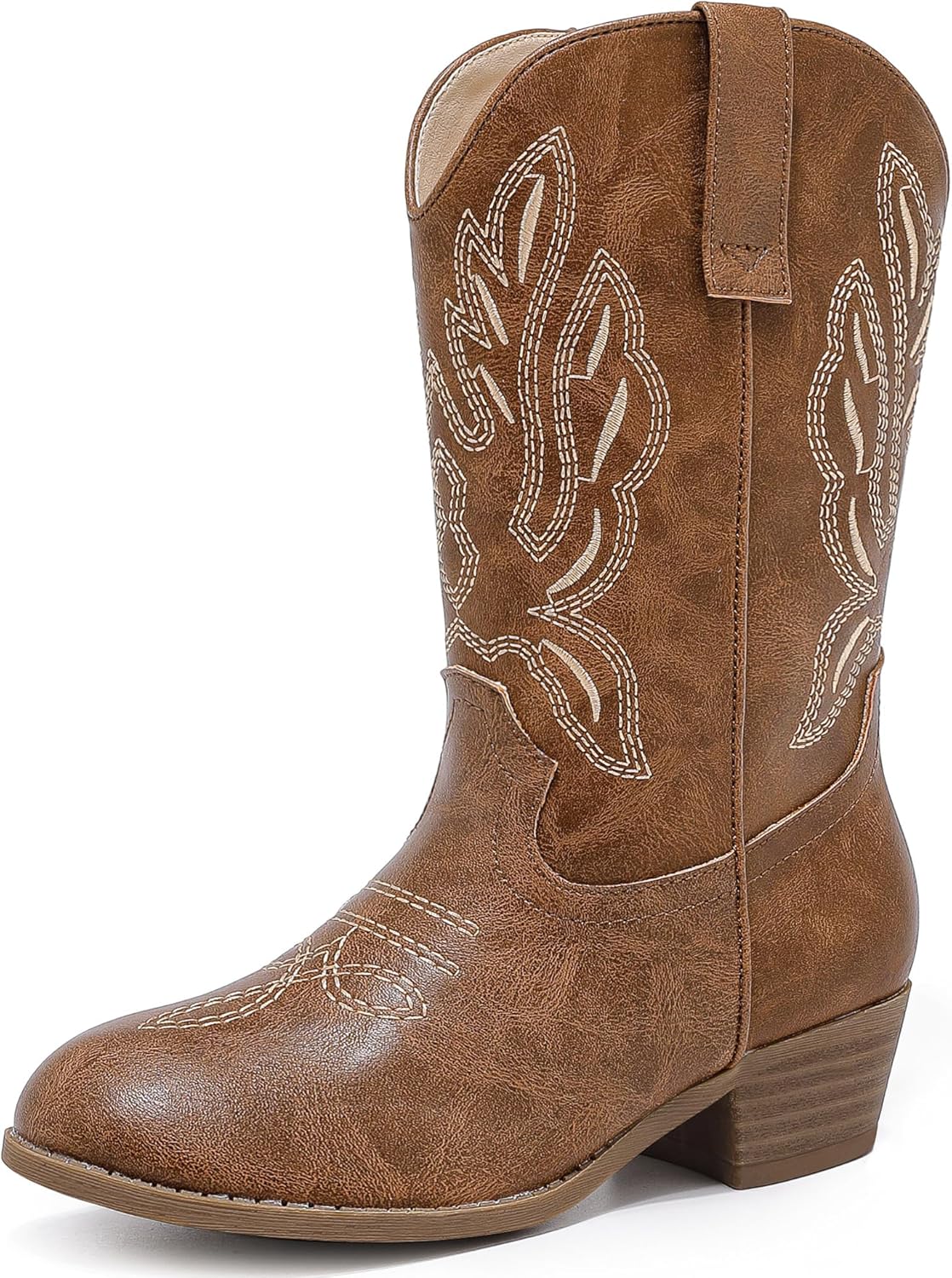 Cowgirl Boots for Little Girls with Classic Embroidery Style