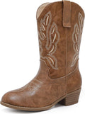 Cowgirl Boots for Little Girls Mid Calf Pointed Toe Kid (Style DGVD)