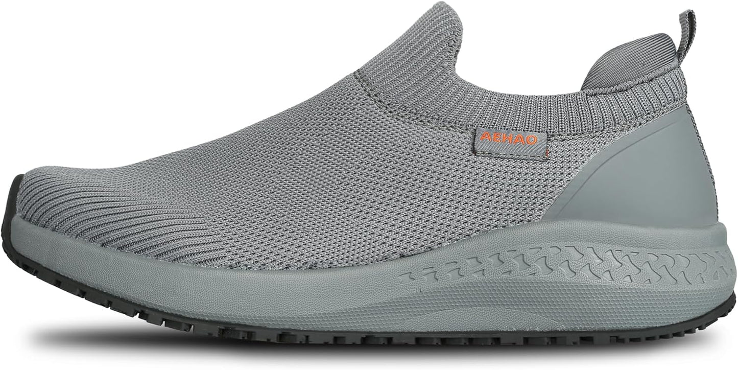 Men's Non Slip Work Shoes for Kitchen and Healthcare Professionals