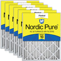 Nordic Pure 16x24x4 Pleated MERV 10 Air Filters 6 Pack - Efficient