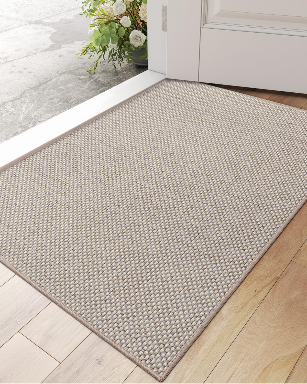 DEXI Door Mat Inside Entrance 24x36 for Easy Clean Entryways