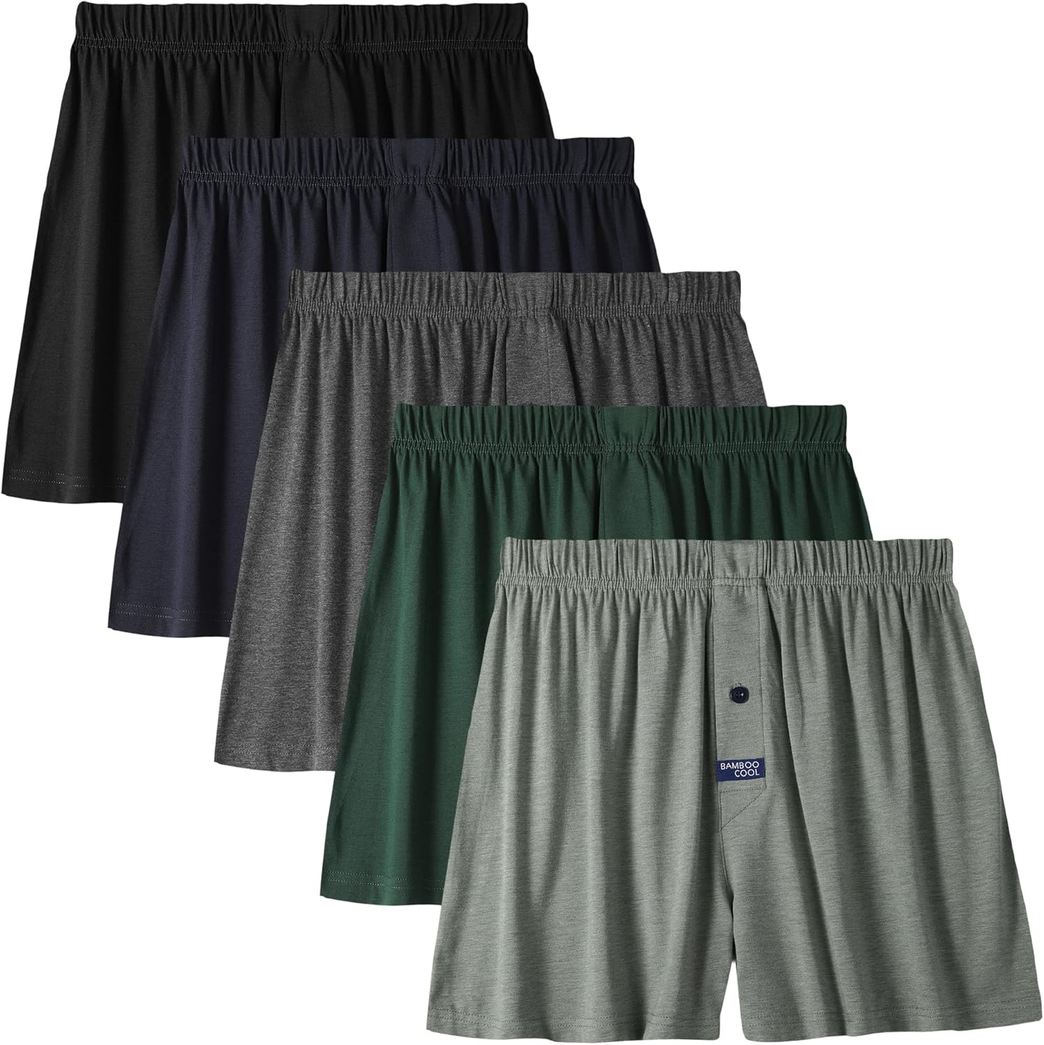 Bamboo Cool Men's Boxer Shorts: Soft, Breathable, and Stylish