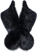 BABEYOND Faux Fur Shawl Party Collar Wrap - Elegant Winter Cover