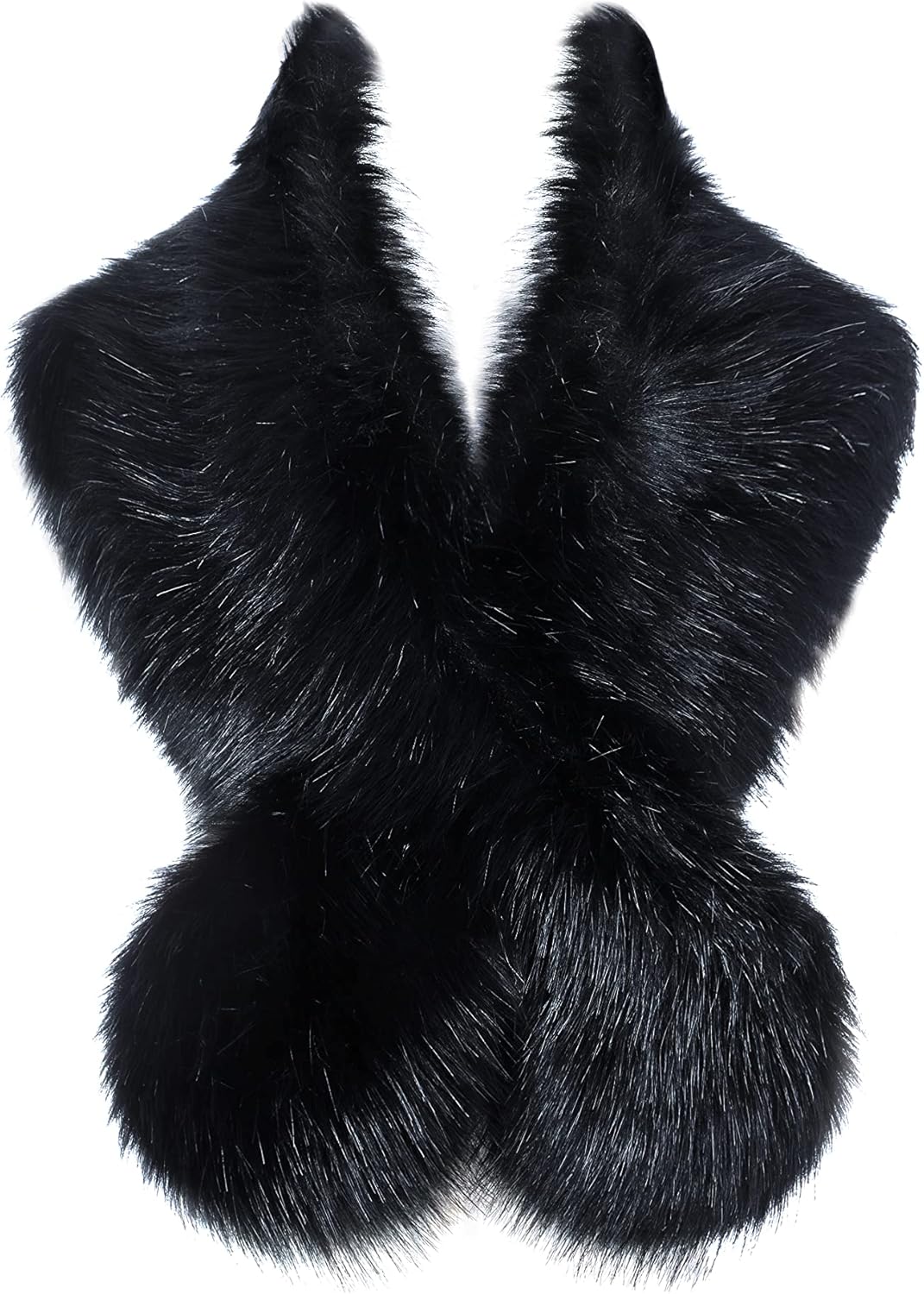 Faux Fur Shawl for Women - Elegant Winter Bridal Wrap