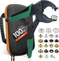 Heavy Duty Snap Fastener Tool kit with Punching Function - Easier Snap