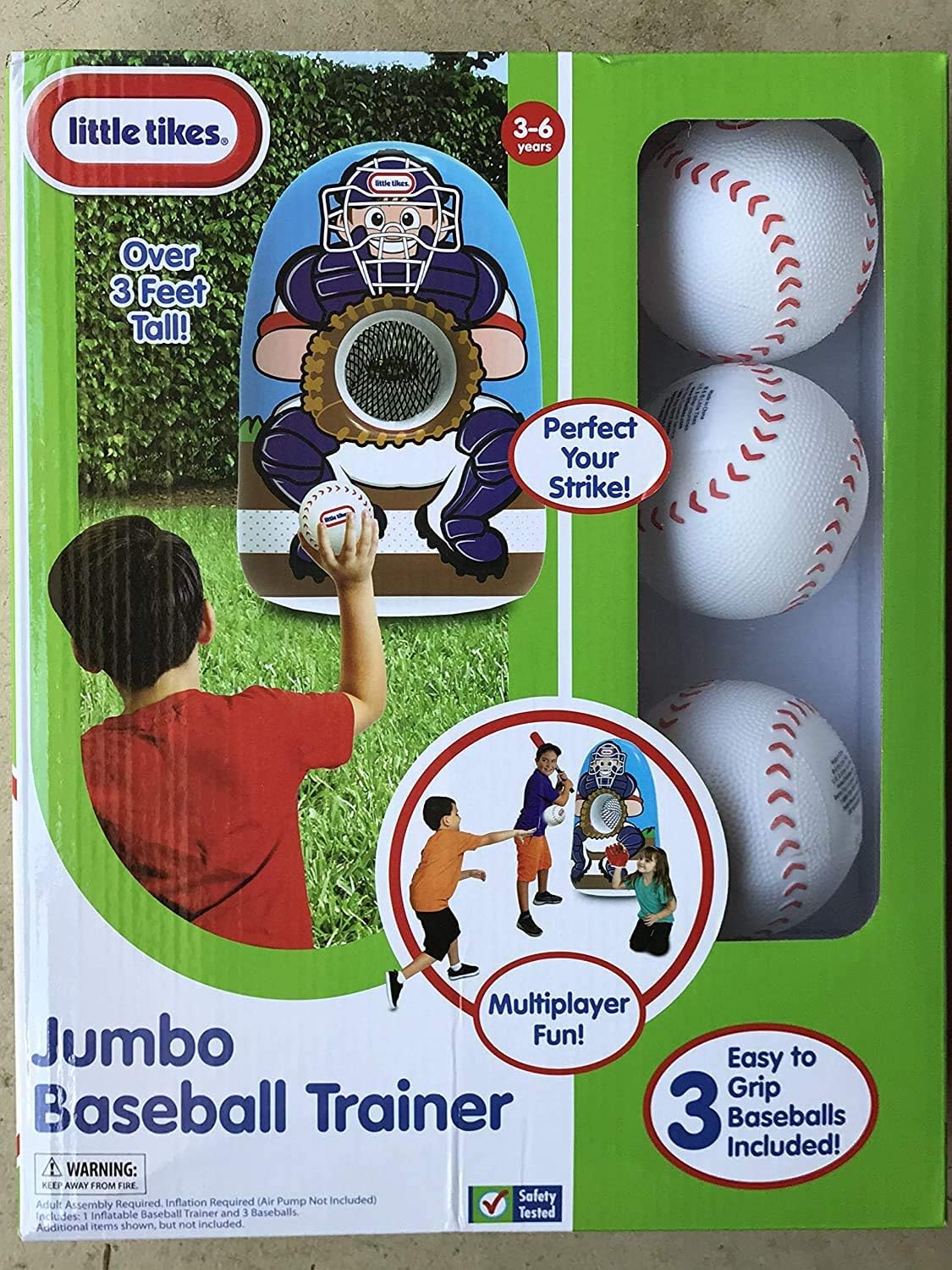 Little Tikes Inflatable Baseball Trainer - Precision Practice