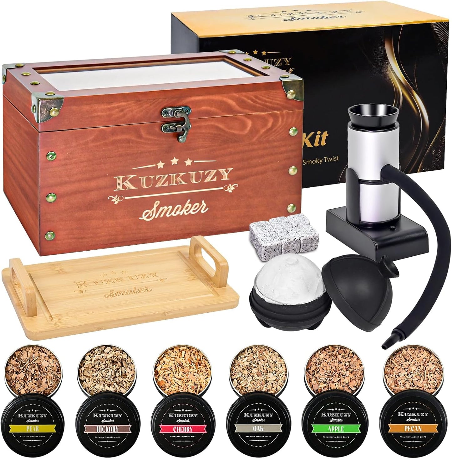 Whiskey Smoker Kit - Flavorful Cocktails & Cool Gifts!