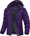 Womens Ski Jacket Waterproof Insulated Snow Jacket - Warm Fleece Shoes