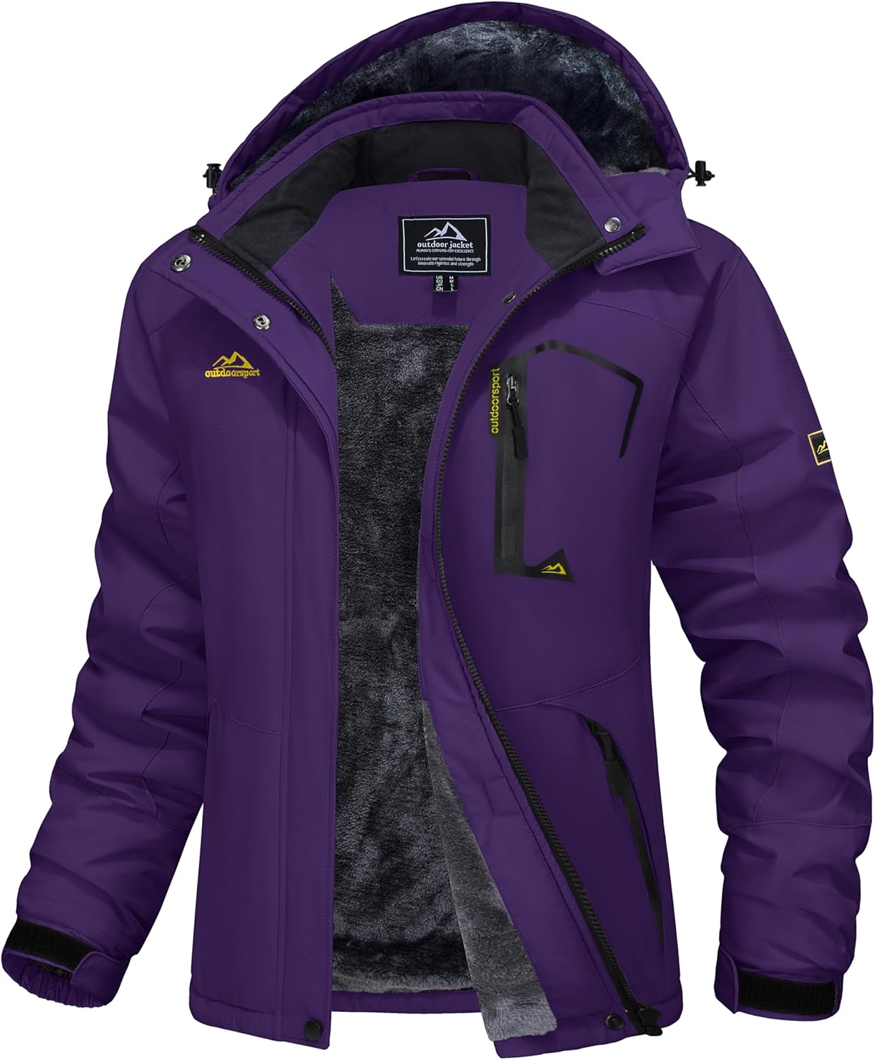 MAGCOMSEN Womens Ski Jacket Waterproof Insulated Winter Coat