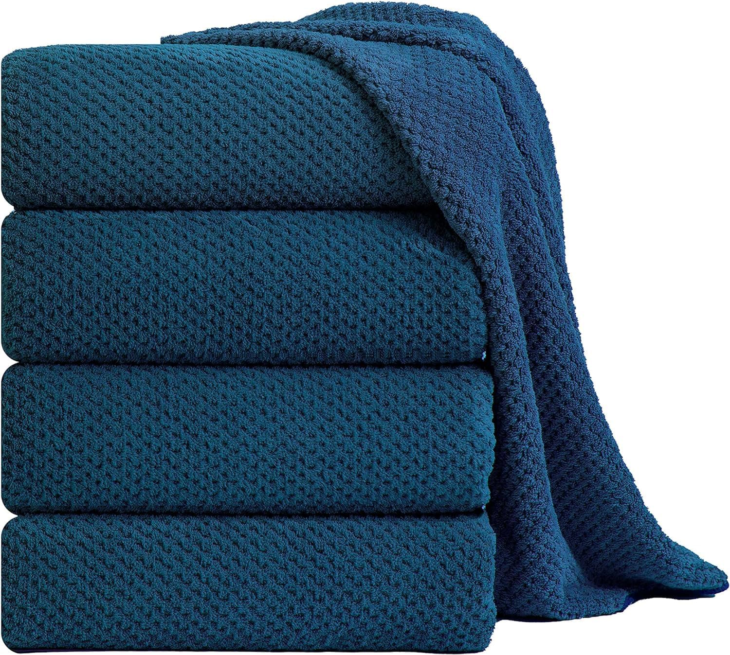 Extra Large Bath Towel Set - Jumbo Microfiber Quick Dry Towels