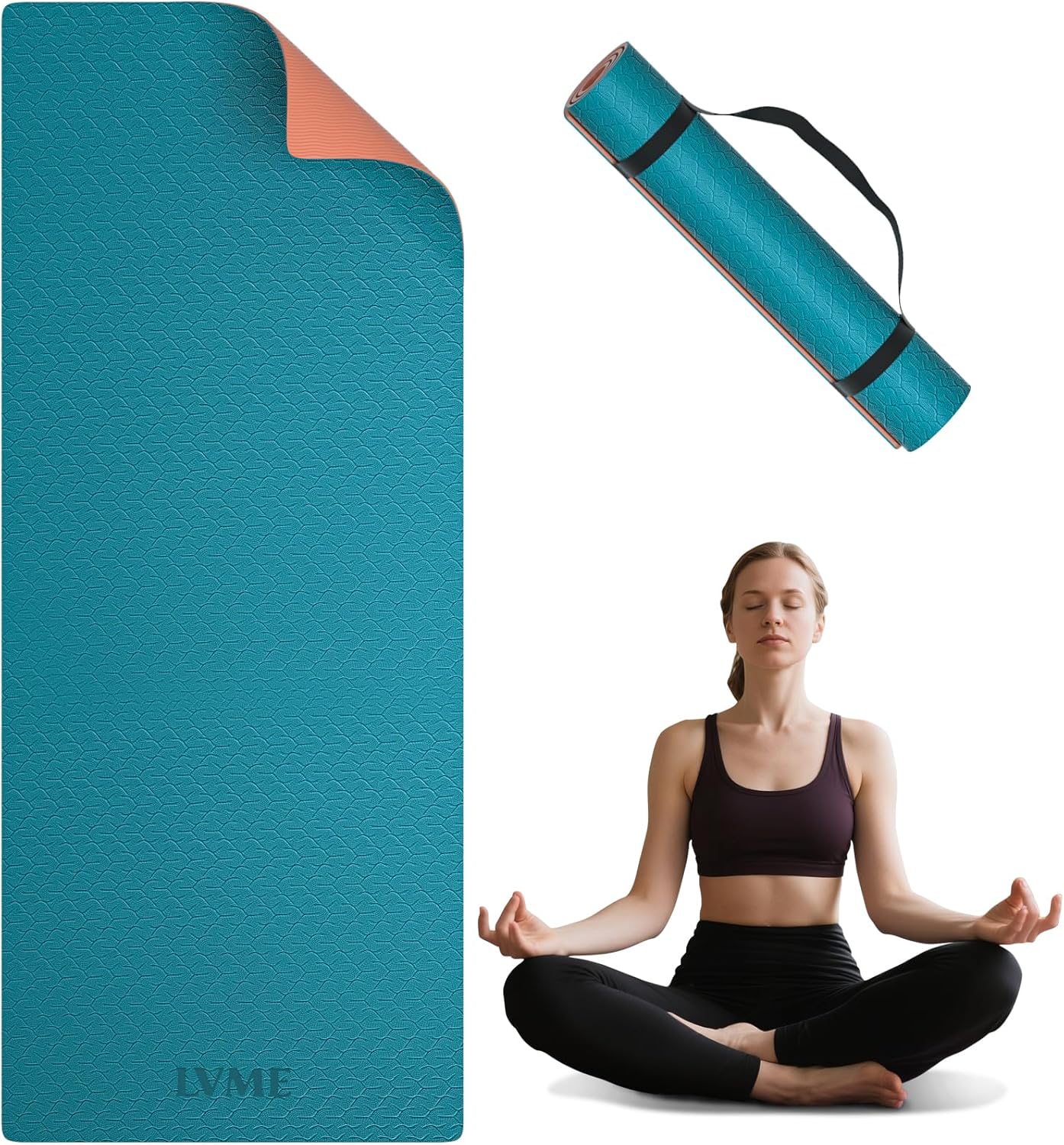 Non Slip Yoga Mat for All Levels - Stylish & Practical Design