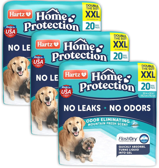 Hartz Home Protection XXL Dog Pads with Mountain Fresh Scent