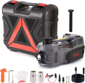 Portable 5 Ton 12V Electric Car Jack Kit - Fast One-Touch Lift